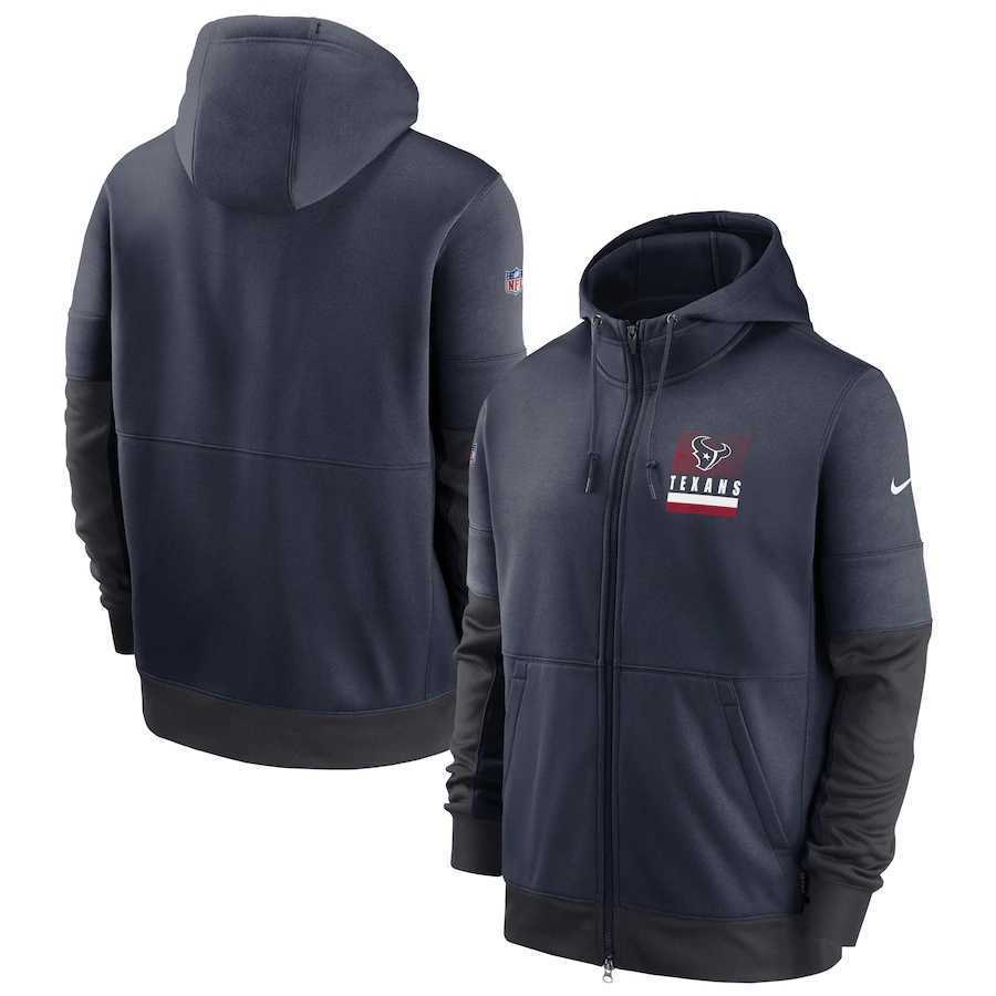 Men's Houston Texans New 2020 Nike Gray Black Fan Gear Mascot Performance Full Zip Hoodie,We sell and wholesale Men's Houston Texans New 2020 Nike Gray Black Fan Gear Mascot Performance Full Zip Hoodie on line form chian!